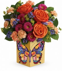 Teleflora's Gorgeous Gratitude Bouquet from Backstage Florist in Richardson, Texas